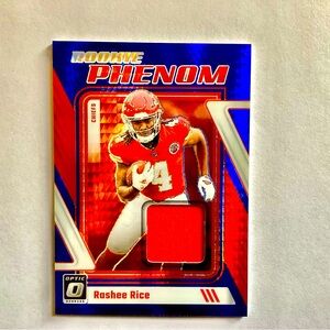 Rashee Rice rookie phenom patch card |Excellent Condition|